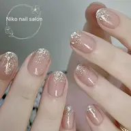 ワンカラーor「ラメグラデーション」
