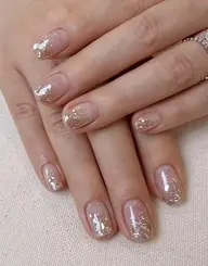 🎀 自爪|ラメグラデーション