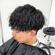 【✨期間新規様限定価格✨】メンズカット＋波巻きパーマ（ダメージレスクリームパーマ剤使用）