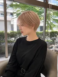【撮影モニター限定】ショートカット＋ナチュラルカラー＋3ステップトリートメント🥐