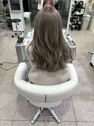 カット+カラー+sns用の撮影