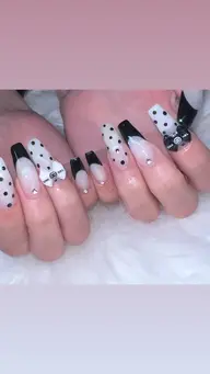 (オフなし)チップ長さ出し➕持ち込みデザイン➕パーツ込⚠️