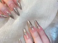 🌻ミラーグラデーション（ベース込み）❣️ソフトジェルオフ込み