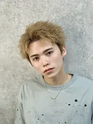 15%off❗️メンズカット+ブリーチカラー