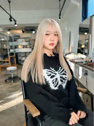 当日限定🌈初めてのご来店お客様にオススメ🌈ダメージ95%カット🌈ケアブリーチ+ダブルカラー＋艶々トリートメント