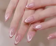 【HAND】マグネット×ラメのダブルフレンチ