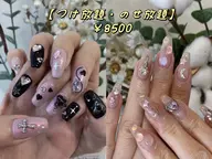 当店爆人気!!持ち込みデザイン10本☆やり放題・つけ放題・乗せ放題 ¥9980→¥8500
