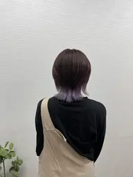 インナーカラー+ケアブリーチ+髪質改善トリートメント