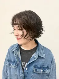 ︎︎︎︎︎︎垢抜けパーマプラン🎶似合わせパーマ＋カット＋ハホニコTR  13500円