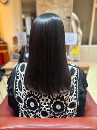 ロング限定🎀(仕上がり肩下10㎝)ワンレンカット✂️✨