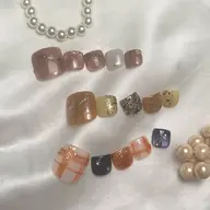 フット👣定額Trendコース🦭 【ジェルオフあり無料・甘皮ケア無料】