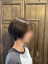 再来【カット➕ワンカラー➕2step トリートメント】¥8,800✨※ロング料金あり