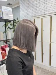 【💛ハイトーンフルコース💛】カット+ブリーチありダブルカラー(ブリーチ1回+オンカラー)+1 stepトリートメント