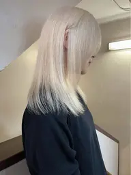 🕶【ハイトーンメニュー】🕶ケアブリーチ+カラー+2step tr