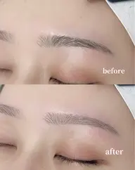 学割U24🎓《ナチュラル眉🌱》美眉アイブロウWAX+間引き (メイク込)