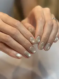 【初回ジェルオフ代🆓】ジェルオフ有り+うるうるマグネットネイル💅🫧※メニュー詳細を必ずご確認ください