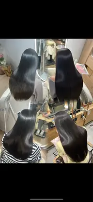 【髪質改善メニュー💫】+美髪ストレート+トリートメント(トリートメントされる場合プラス料金になります
