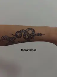 【存在感◎】ジャグアタトゥー(7〜8cm)🦋