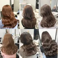 ✨ご新規様限定✨🇰🇷メンテカット➕ブリーチなしのダブルカラー➕艶トリートメント➕こて巻き!💚#韓国風#くびれ