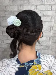 【🎆浴衣ヘアアレンジ🎆】♡お祭りや花火大会の前に可愛くします💕
