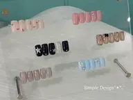 オフなし☆【Office Nail】6種類から選べるシンプル定額デザイン💻🤍