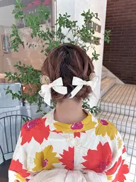 【平日】浴衣着付け＋ヘアセット👘 ♡夏祭り・イベントに🌻