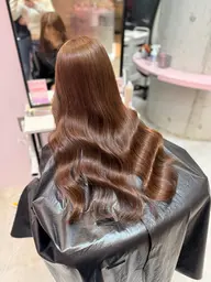 ✨️色素薄め✨️ブリーチなしWカラー➕美髪1stepトリートメント❣️🪄