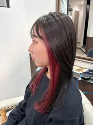 〔ミニモ限定クーポン〕さりげないインナーカラー+オンカラー+コタアイケアTR☘️
