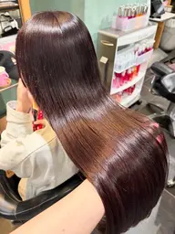 【🎀オーガニックカラー🎀】オーガニックカラー/ショートアロマスパ+2stepトリートメント