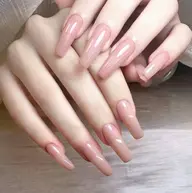 ⋆˙♡✨チップ➕長さ出しワンカラー/ラメグラ