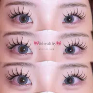 【アンドヘルシー】🎀🫧まつげパーマ×フラットラッシュ140本✨(美容コーティング仕上げ🪄◝✩)LED変更可◎！💡