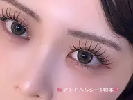 🎀【& healthy 】🎀パーマ+ ⭐️LED+フラットラッシュ140本