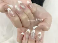 フレンチネイル(ラメライン付)♪オフ込 ♪
