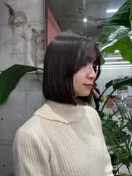 🥈【ボブ限定👒】毛先メンテナンスカット＋Aujuaシャンプー&トリートメント付き🧴♡