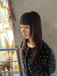 前髪 縮毛矯正 ＋カット