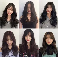 (韓国風)✂️顔周りのポイントレイヤーバングカット✂️