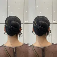 ヘアセット リボンカチモリのみ (フルアップ)