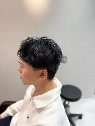 メンズカット+パーマ