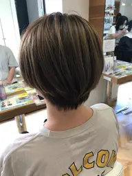 手入れ短縮♪似合わせカット¥3500 新松戸（シャンプー別