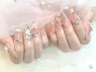 〈オフありチップ長さだし〉持ち込みデザイン150分コース❤️‍🔥パーツ付け放題💎《ミニモ限定メニュー🉐✨》