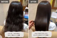 ダメージレス縮毛矯正😊上層部指導付き❕