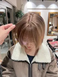 🌈イメチェン大人気✨【ブリーチ】ダブルカラー+ご希望のお色🩷+ダメージケアトリートメント🫧#髪質改善