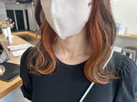 カット+インナーカラー+保湿トリートメント