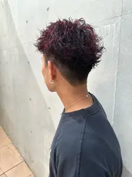 メンズカット💈/センターパート/スパイキーショート/フェザーカット