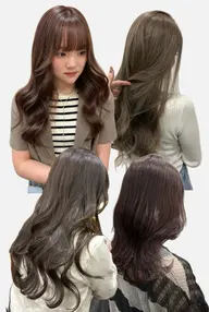 【学生応援割/平日限定】🎀✨垢抜け確実♡学割U24似合わせカット+赤みゼロ透明感カラー🎀✨