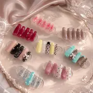 【スイート】セクシー×フェミニン系定額アート(他店・自店オフ/ケア込み)※長さ出し別途料金
