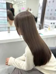 メンテナンスカット+縮毛矯正+オリジナルトリートメント🕯️🫧