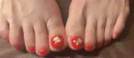 フットワンカラー パーツ6粒無料 フットバス付き (マグネットネイルもOK) オフ込み
