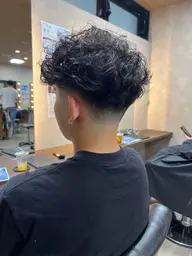 メンズカット+パーマ🌀(スペインカールの方)