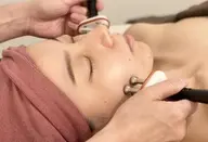 【小顔&美肌】EMS表情筋トレーニングでリフトUP+ポレーション美容成分導入